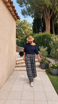 Pantalon Birdy bleu ou bordeaux