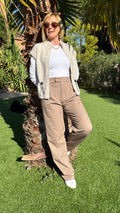 Pantalon taupe Liam