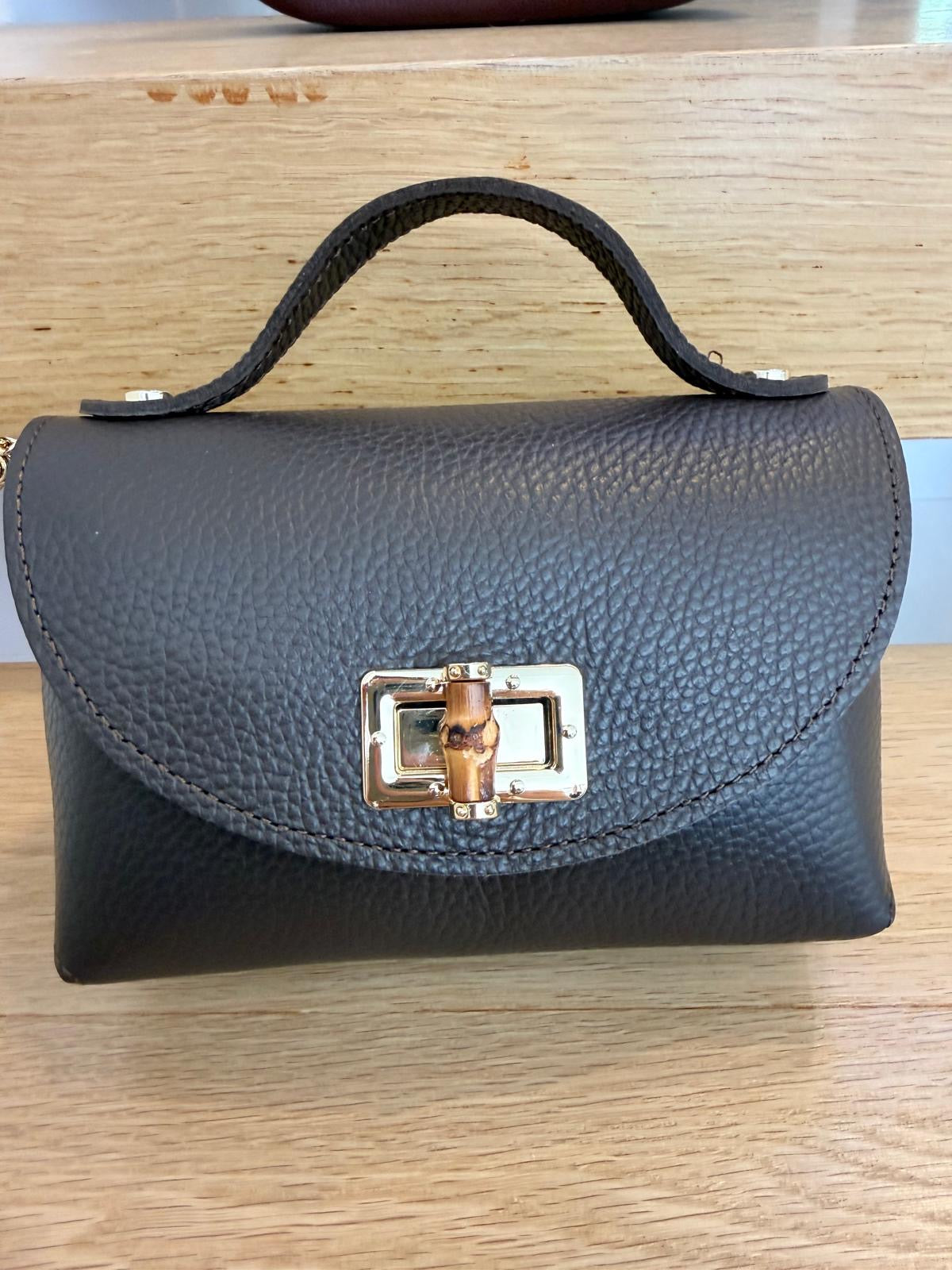 Sac en cuir marron MISS