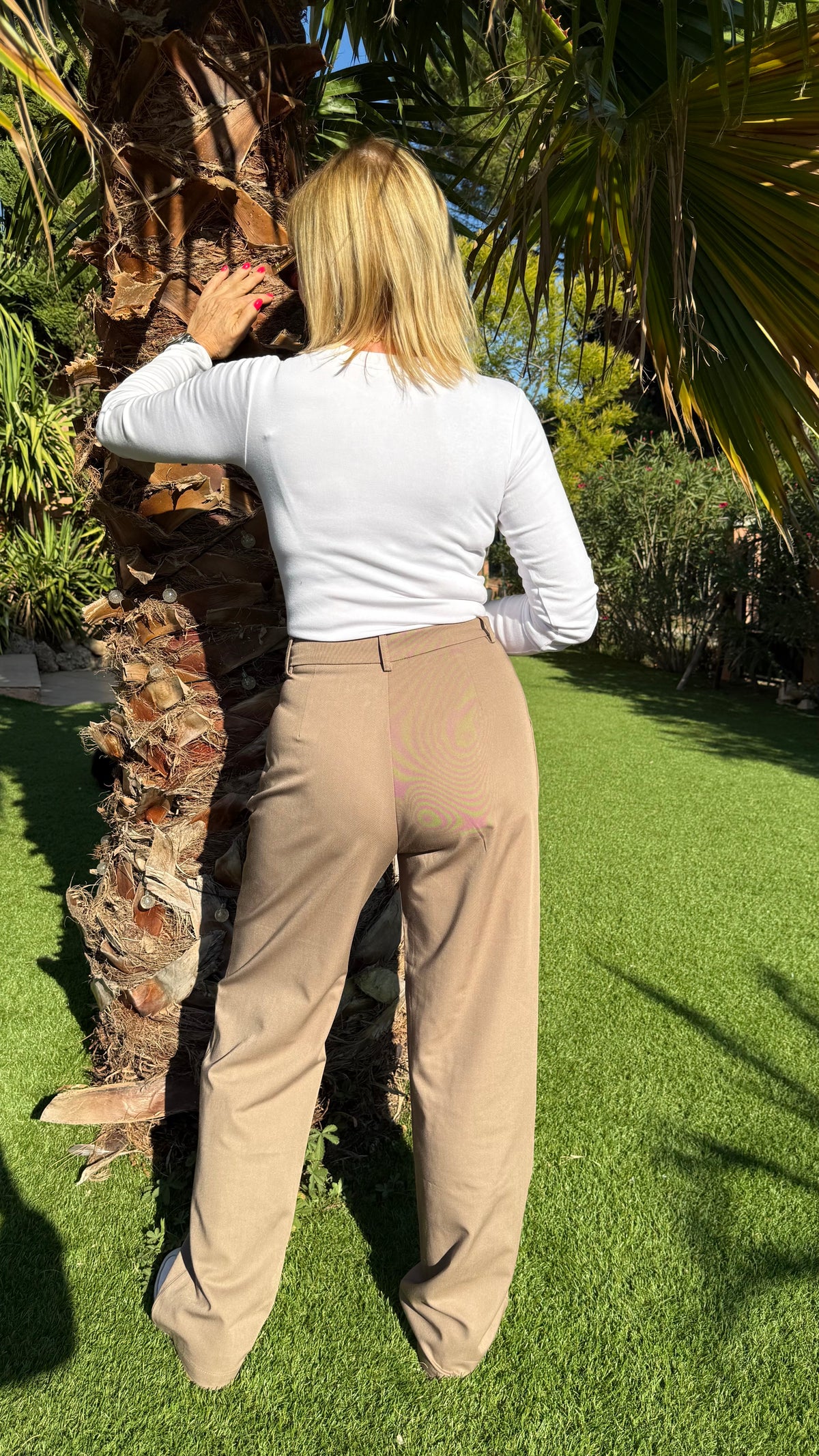 Pantalon taupe Liam