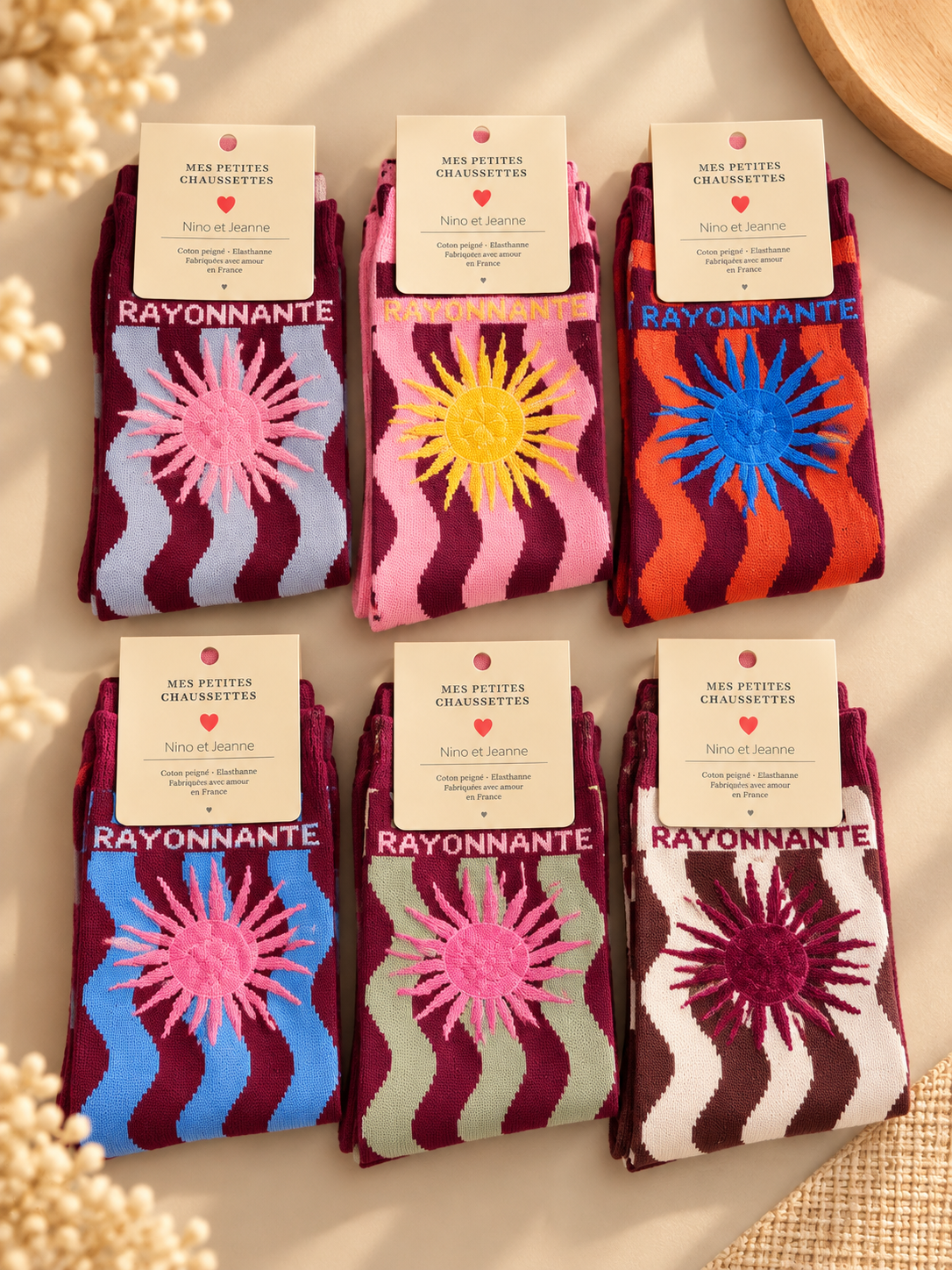 Chaussettes Soleil