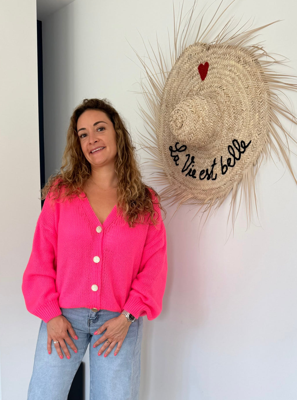 Gilet rose FLASH