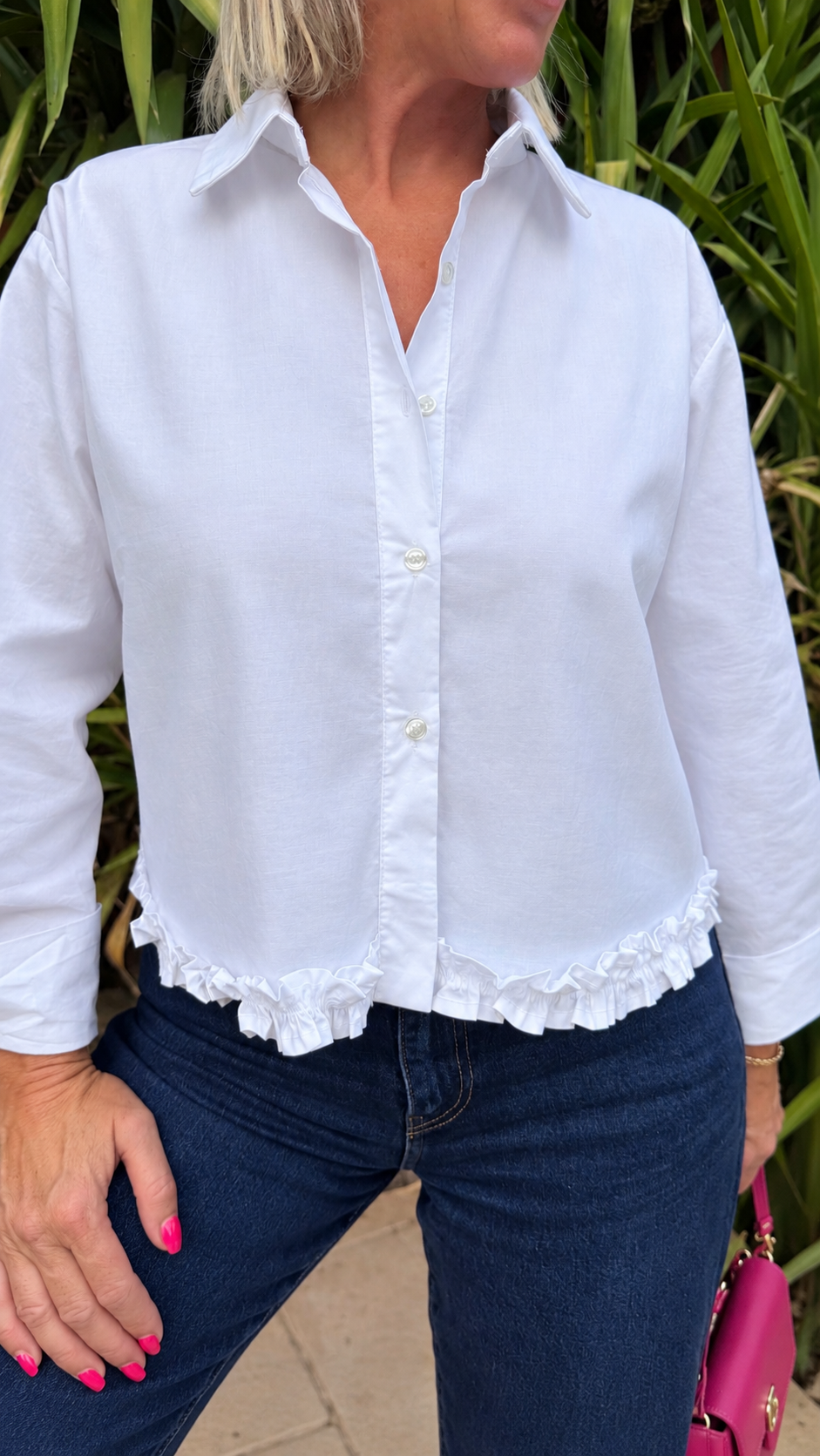 Chemise Léa blanche