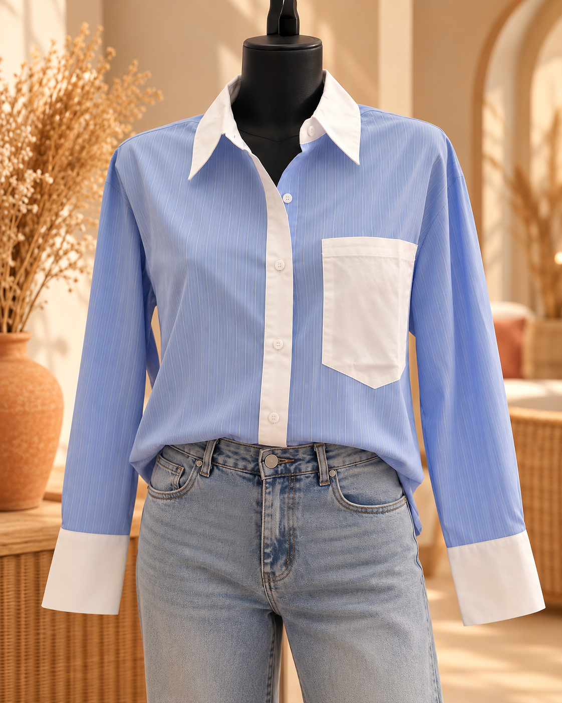 Chemise Blue